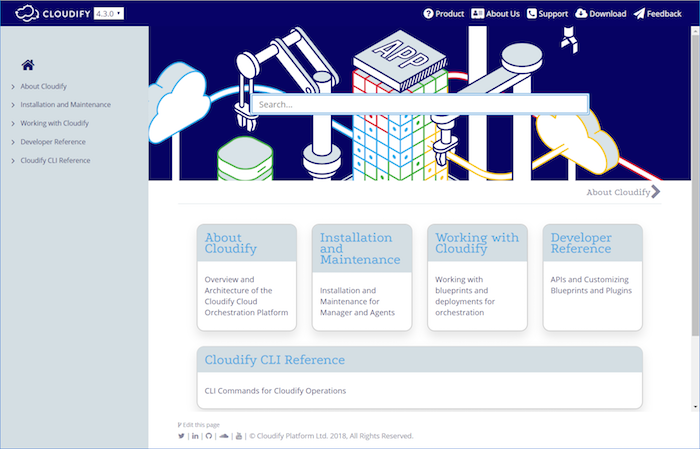 New Cloudify docs